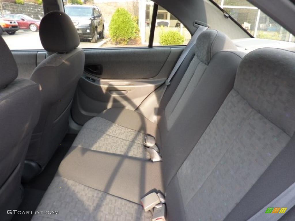 Gray Interior 2003 Hyundai Accent GL Sedan Photo #47542988