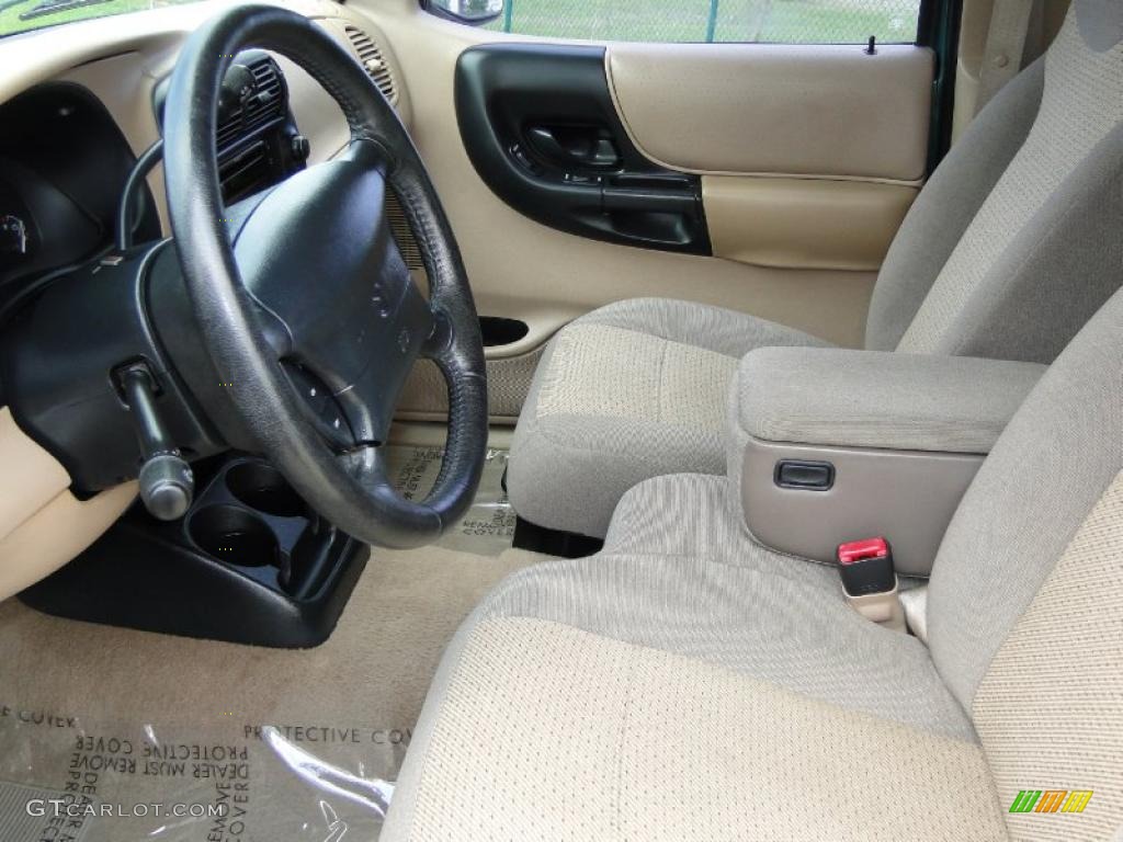 Gray Interior 1999 Mazda B-Series Truck B4000 SE Extended Cab Photo #47545028