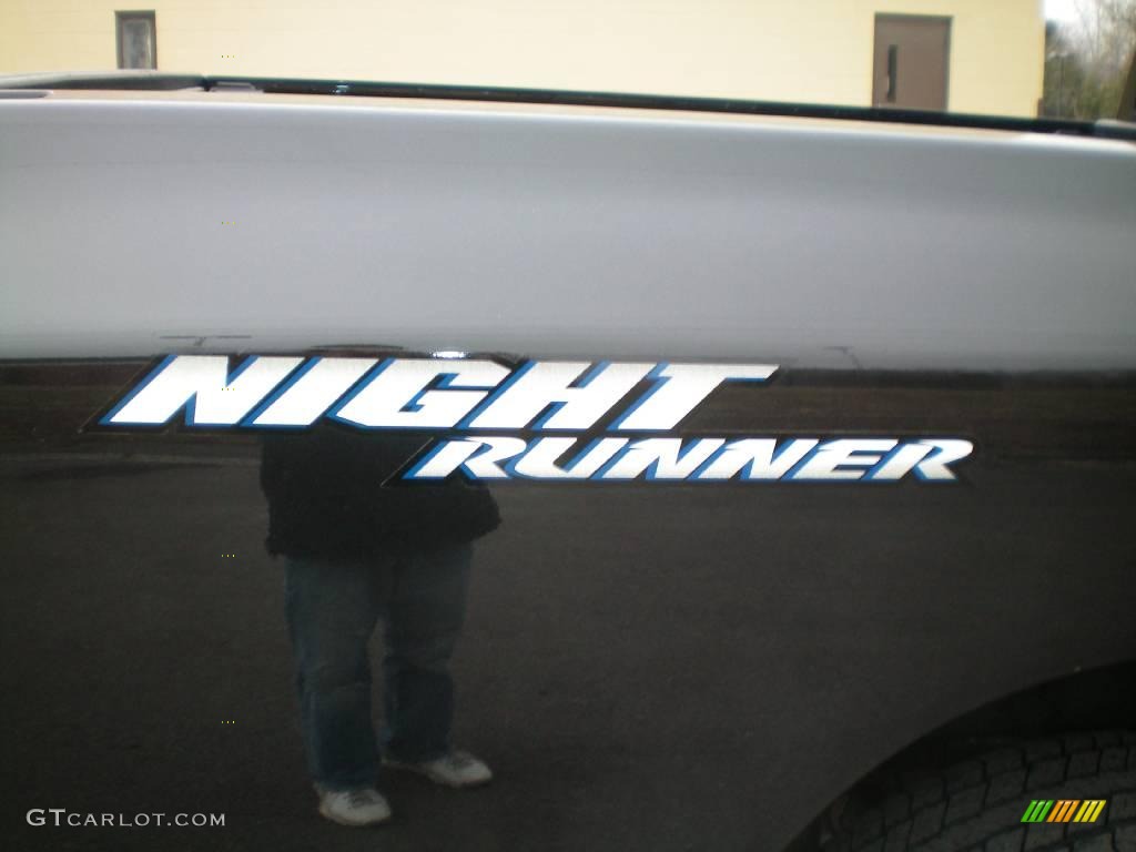 2006 Ram 1500 Night Runner Quad Cab 4x4 - Brilliant Black Crystal Pearl / Medium Slate Gray photo #5