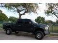 2006 Dark Green Satin Metallic Ford F250 Super Duty XLT FX4 Crew Cab 4x4  photo #13