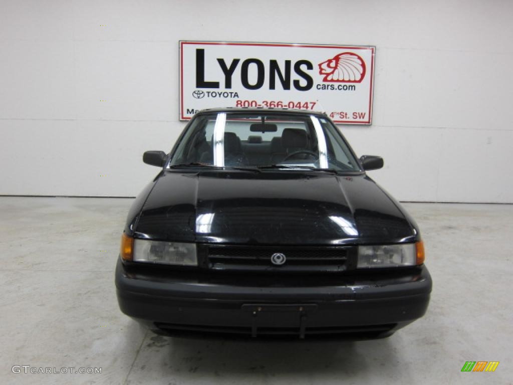 1993 Protege DX - Brilliant Black / Gray photo #4