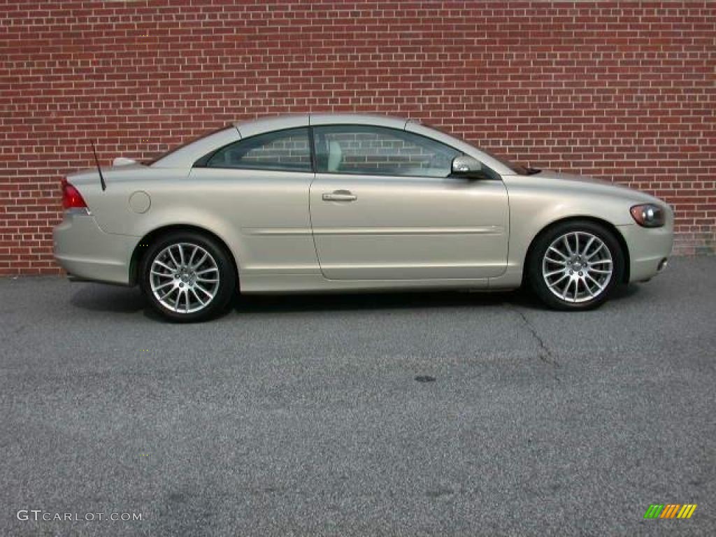 2008 C70 T5 - Zanzibar Gold Metallic / Calcite Cream photo #10