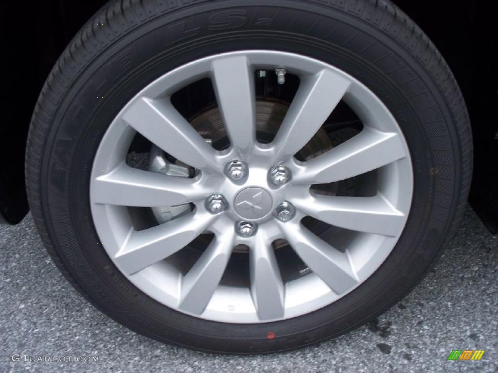 2011 Mitsubishi Outlander Sport SE 4WD Wheel Photo #47547473