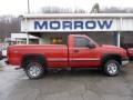 2005 Victory Red Chevrolet Silverado 3500 LS Regular Cab 4x4  photo #1