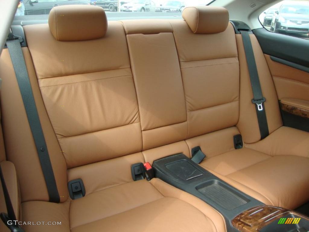 2007 3 Series 335i Coupe - Monaco Blue Metallic / Saddle Brown/Black photo #12