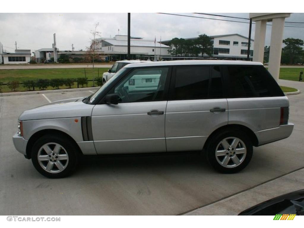 2005 Range Rover HSE - Zambezi Silver Metallic / Charcoal/Jet photo #8