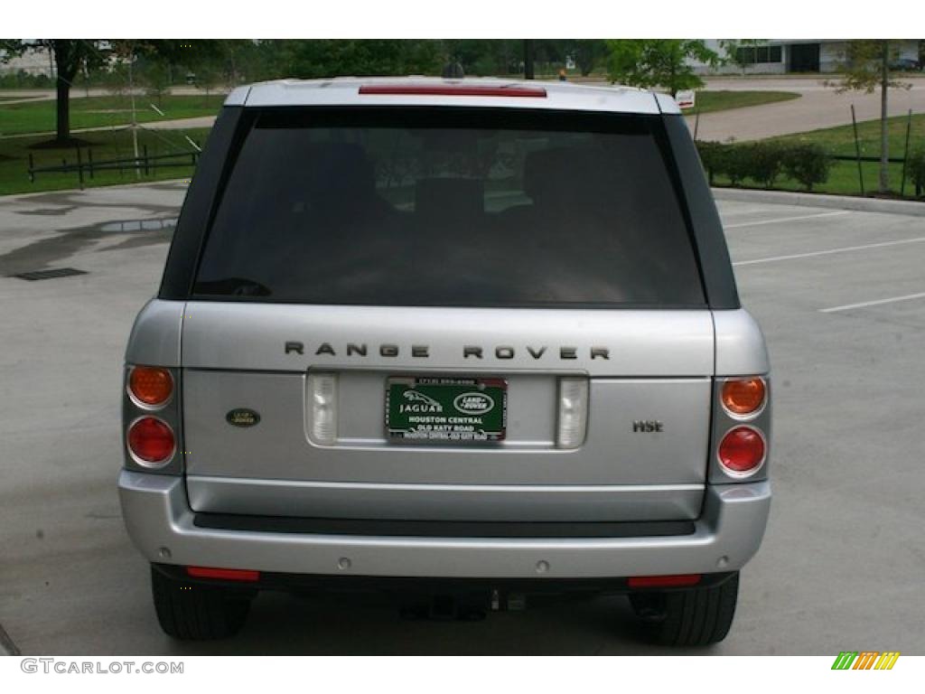 2005 Range Rover HSE - Zambezi Silver Metallic / Charcoal/Jet photo #11