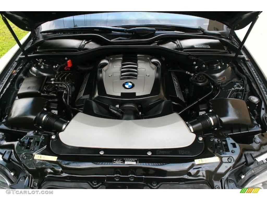 2006 7 Series 750i Sedan - Black Sapphire Metallic / Black/Black photo #40