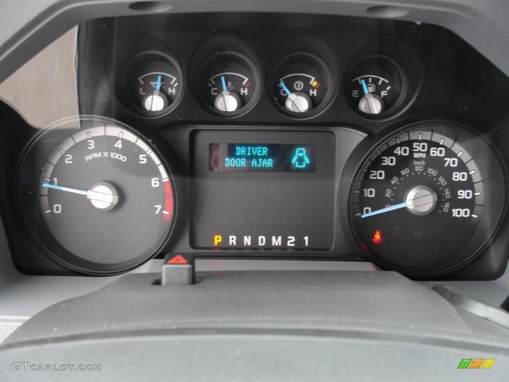 2011 Ford F250 Super Duty XL SuperCab Gauges Photo #47552960