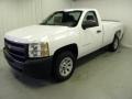 2011 Summit White Chevrolet Silverado 1500 Regular Cab  photo #3