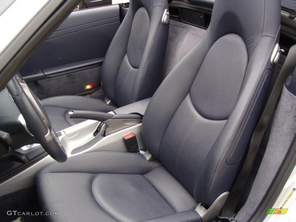 Sea Blue Interior 2009 Porsche Boxster Standard Boxster Model Photo #47553410