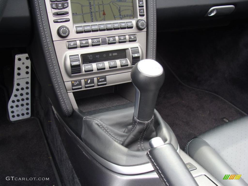 2008 911 Carrera S Cabriolet - Slate Grey Metallic / Black photo #14