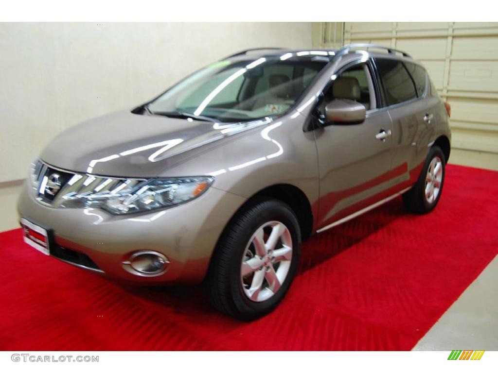 2010 Murano SL - Tinted Bronze Metallic / Beige photo #3