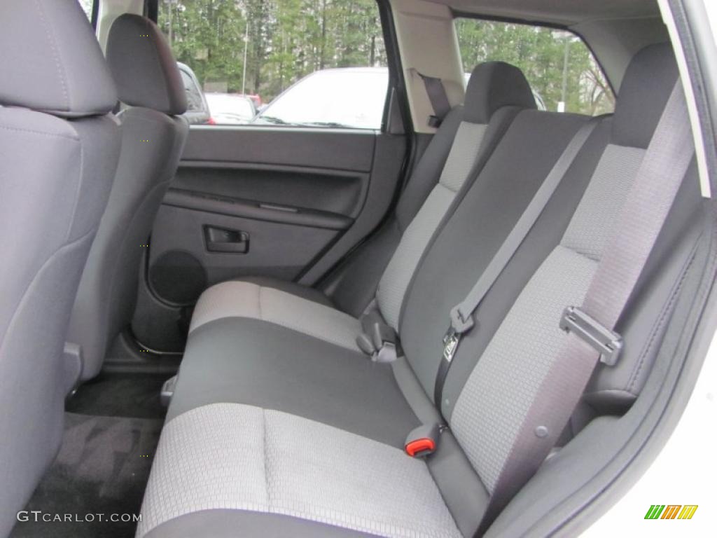 2008 Grand Cherokee Laredo 4x4 - Stone White / Dark Slate Gray/Light Graystone photo #11