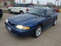 1998 Light Atlantic Blue Ford Mustang GT Coupe  photo #2