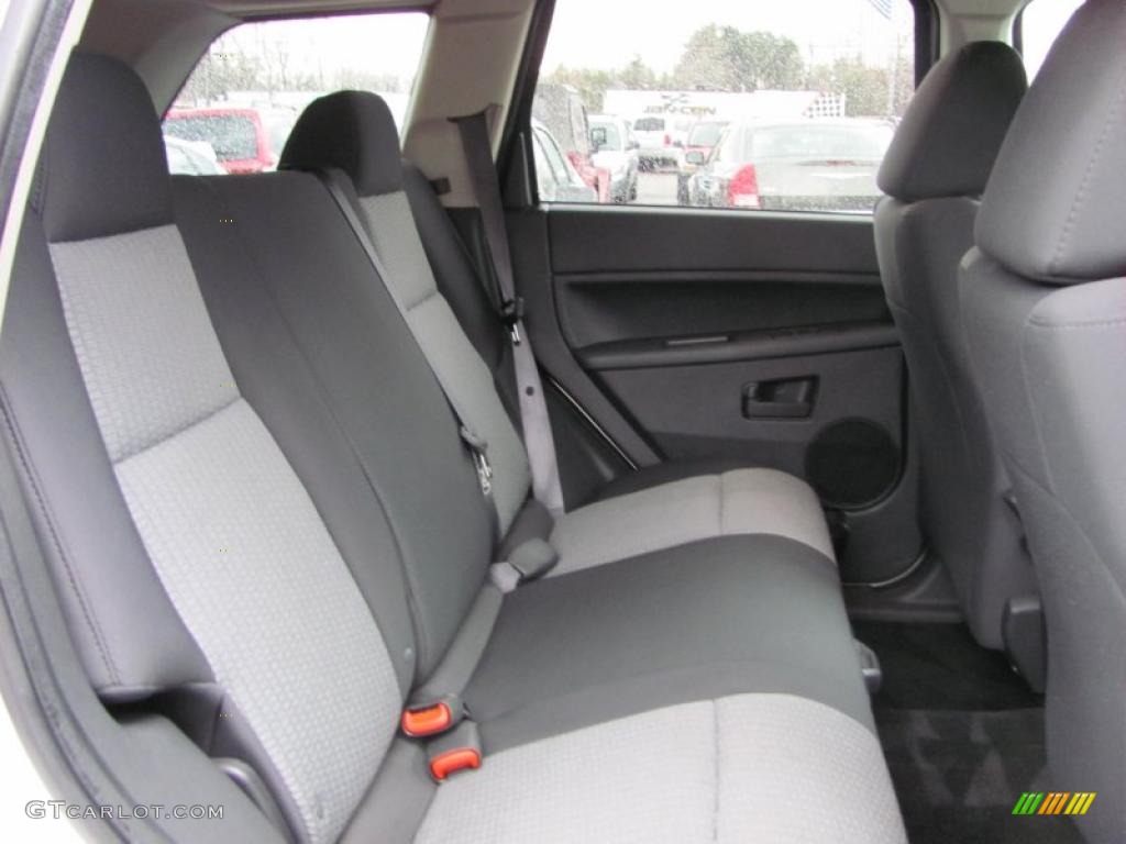 2008 Grand Cherokee Laredo 4x4 - Stone White / Dark Slate Gray/Light Graystone photo #16
