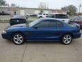 1998 Light Atlantic Blue Ford Mustang GT Coupe  photo #3