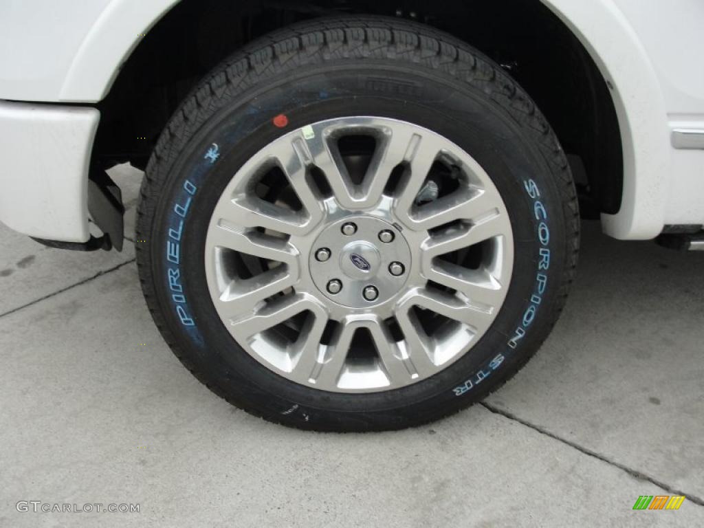 2011 Ford F150 Platinum SuperCrew Wheel Photo #47554334