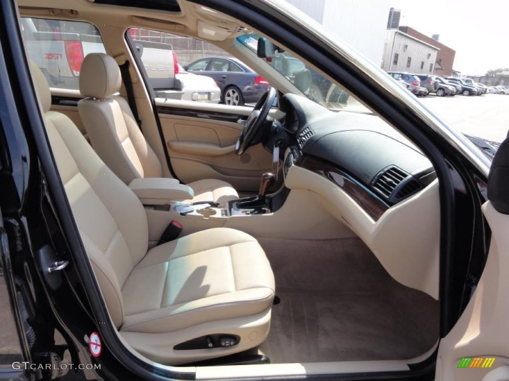 2001 3 Series 325xi Wagon - Black Sapphire Metallic / Sand photo #19