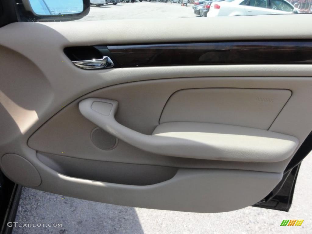 2001 3 Series 325xi Wagon - Black Sapphire Metallic / Sand photo #22