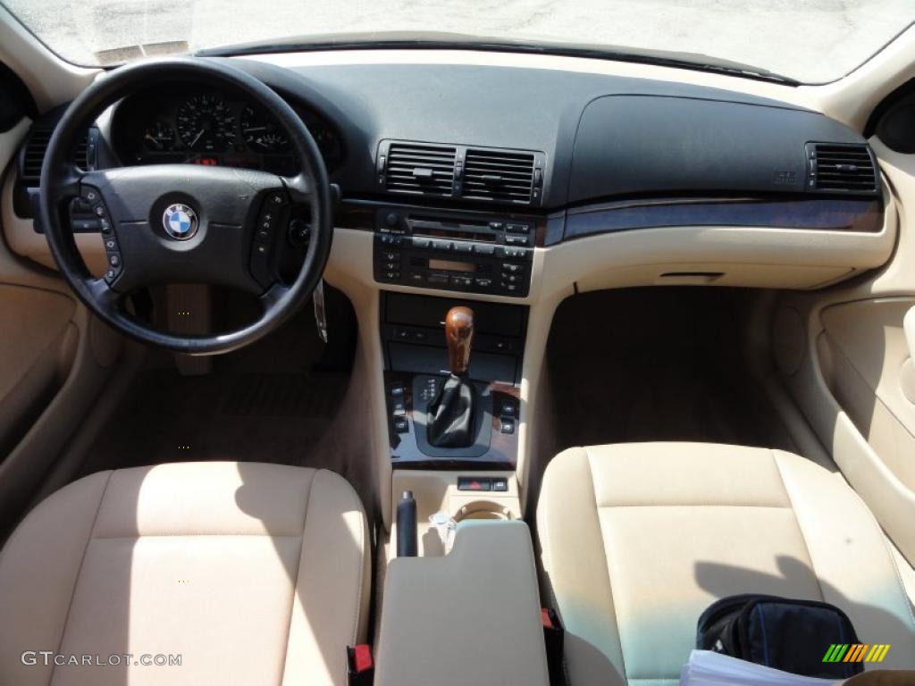 2001 BMW 3 Series 325xi Wagon Sand Dashboard Photo #47554532