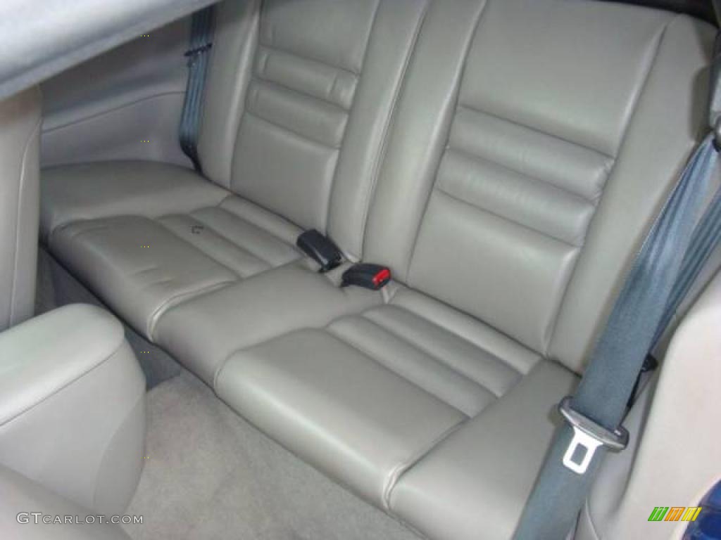1998 Mustang GT Coupe - Light Atlantic Blue / Saddle photo #9