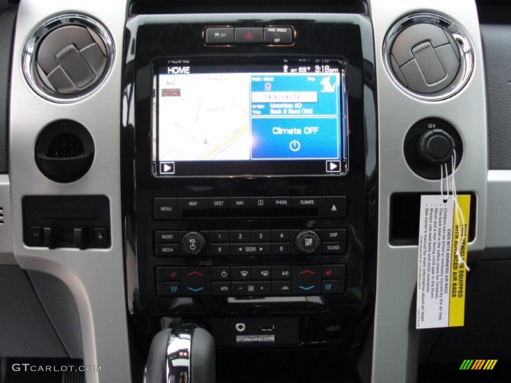 2011 Ford F150 Platinum SuperCrew Controls Photo #47554616