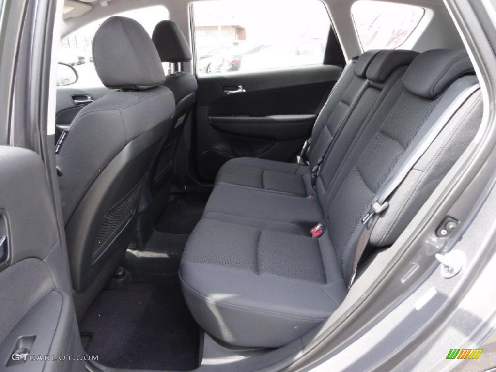 Black Interior 2009 Hyundai Elantra Touring Photo #47555255