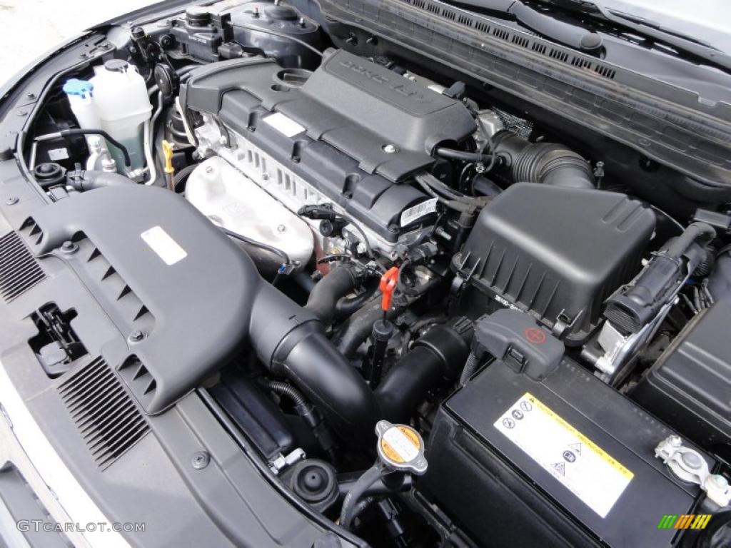 2009 Hyundai Elantra Touring 2.0 Liter DOHC 16-Valve CVVT 4 Cylinder Engine Photo #47555378
