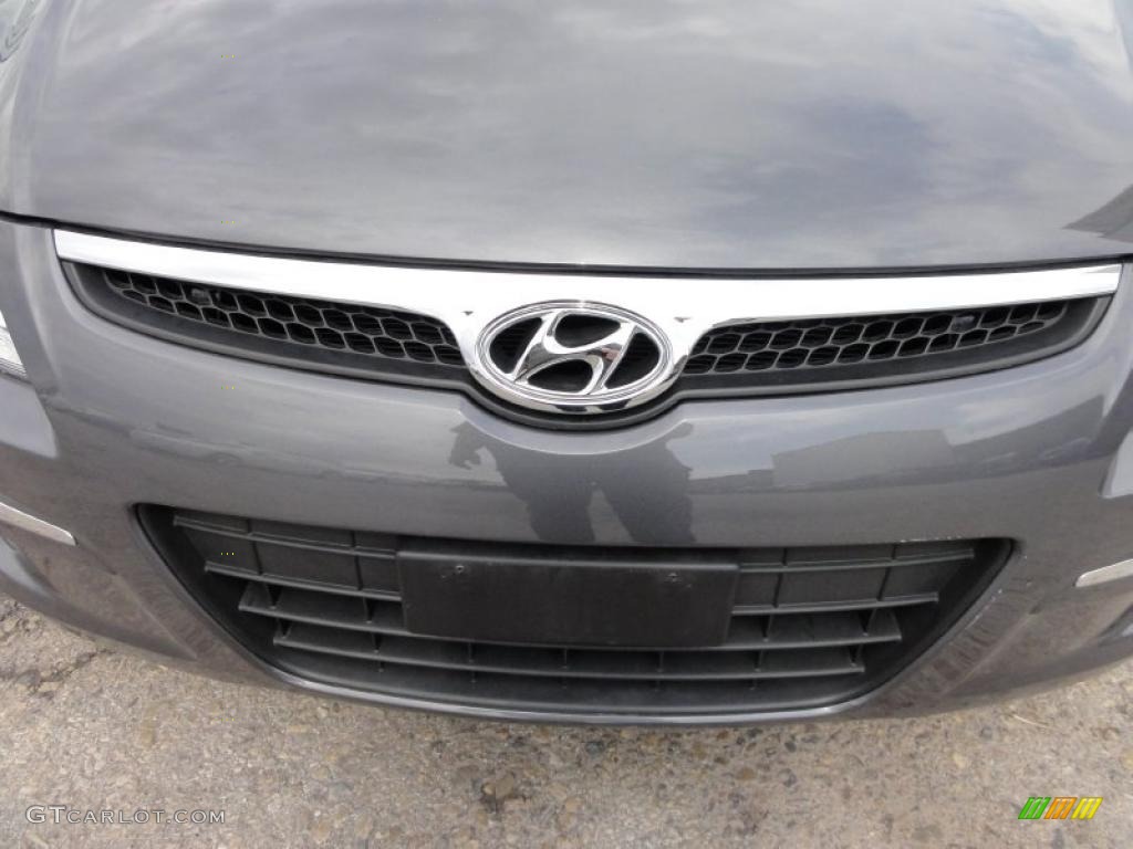 2009 Elantra Touring - Carbon Gray / Black photo #34