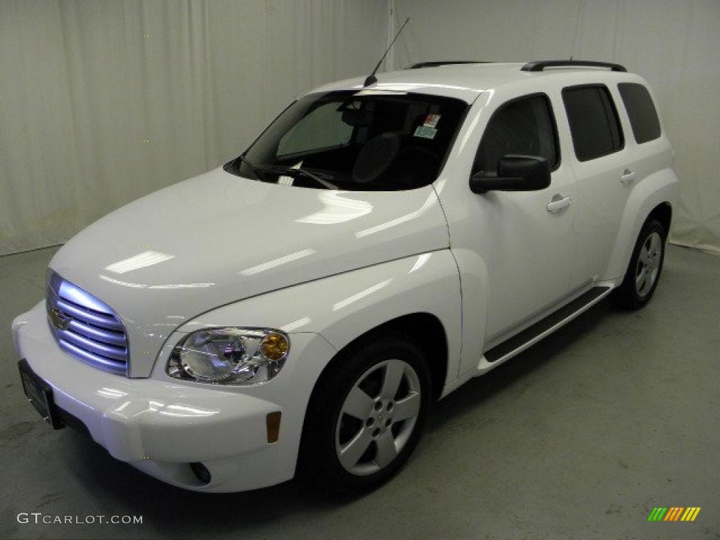 2011 HHR LS - Arctic Ice White / Ebony photo #3