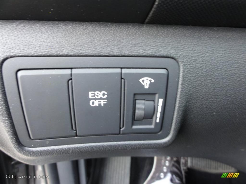 2009 Elantra Touring - Carbon Gray / Black photo #44