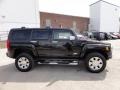 Black 2007 Hummer H3 Standard H3 Model Exterior