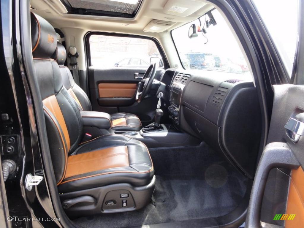 Ebony Black Morocco Interior 2007 Hummer H3 Standard H3