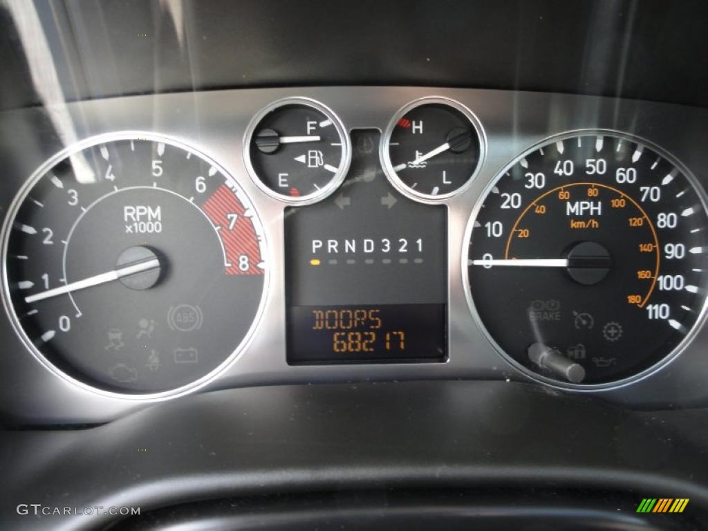 2007 Hummer H3 Standard H3 Model Gauges Photo #47556293