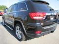 2011 Brilliant Black Crystal Pearl Jeep Grand Cherokee Overland  photo #2