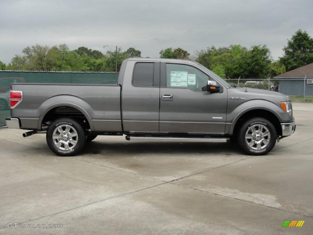 Sterling Grey Metallic 2011 Ford F150 Lariat SuperCab Exterior Photo #47557796