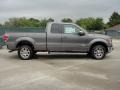 2011 Sterling Grey Metallic Ford F150 Lariat SuperCab  photo #2