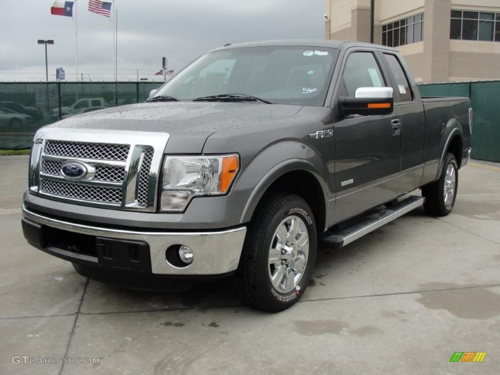 Sterling Grey Metallic 2011 Ford F150 Lariat SuperCab Exterior Photo #47557871