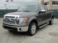 2011 Sterling Grey Metallic Ford F150 Lariat SuperCab  photo #7