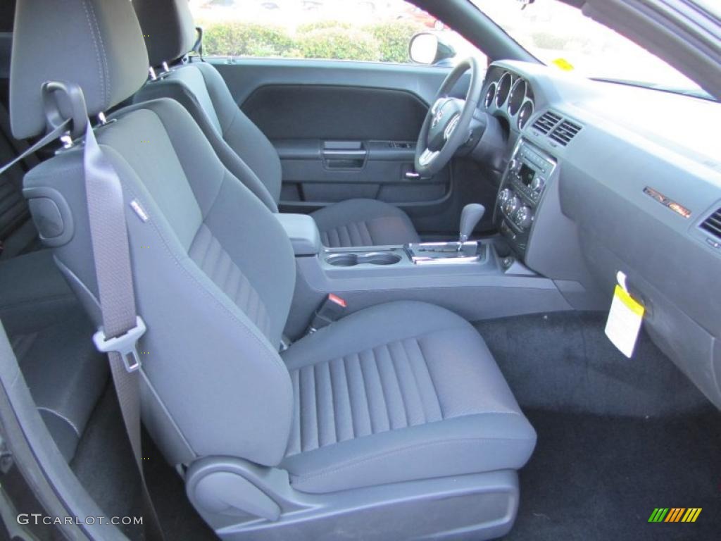 Dark Slate Gray Interior 2011 Dodge Challenger SE Photo #47558081