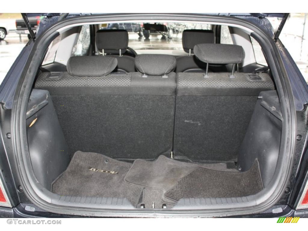 2008 Accent GS Coupe - Charcoal Gray / Black photo #22