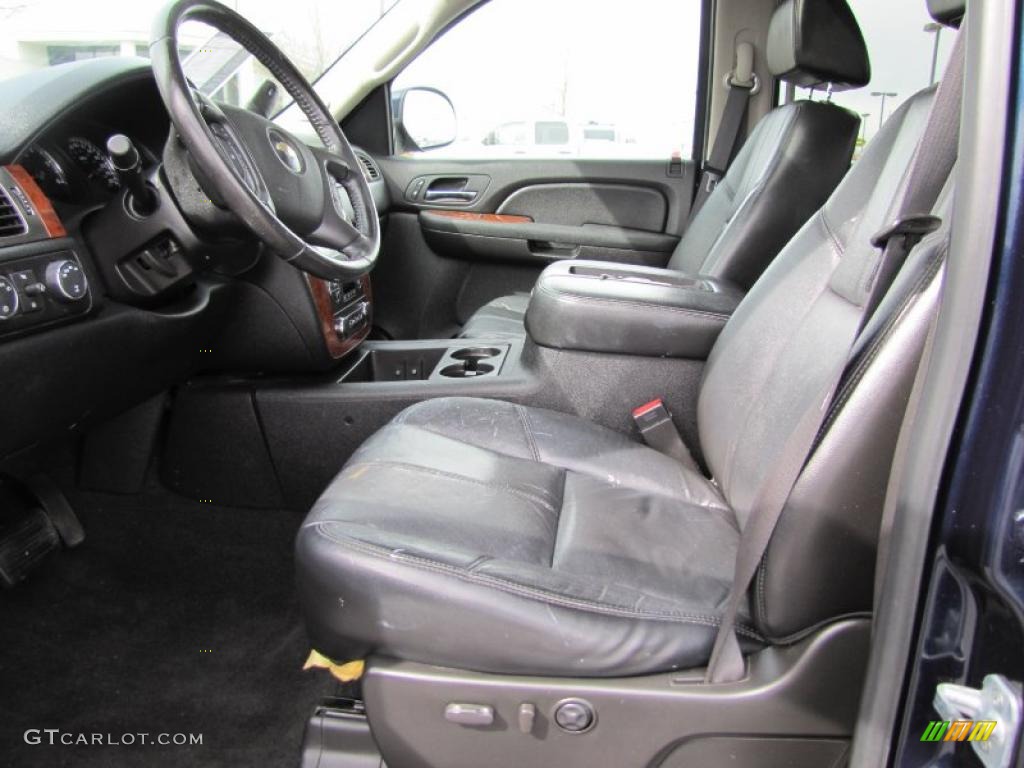 Dark Charcoal Interior 2007 Chevrolet Silverado 1500 LTZ Crew Cab 4x4 Photo #47558957