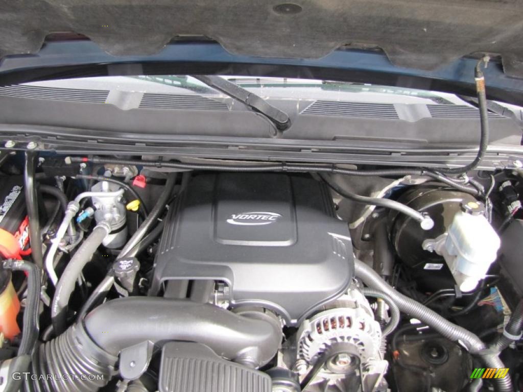 2007 Chevrolet Silverado 1500 LTZ Crew Cab 4x4 6.0 Liter OHV 16-Valve Vortec V8 Engine Photo #47559071