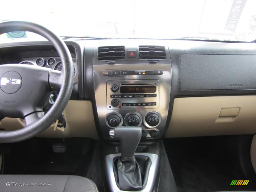 2010 Hummer H3 T Light Cashmere Dashboard Photo #47559242