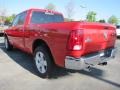 2011 Flame Red Dodge Ram 1500 Big Horn Quad Cab  photo #2