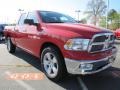 2011 Flame Red Dodge Ram 1500 Big Horn Quad Cab  photo #4