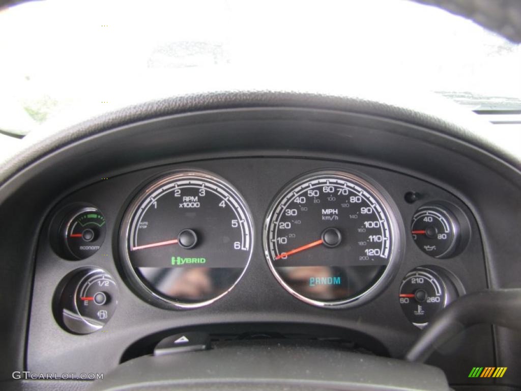 2010 Chevrolet Tahoe Hybrid 4x4 Gauges Photos