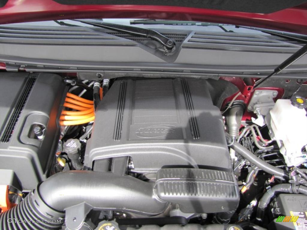 2010 Chevrolet Tahoe Hybrid 4x4 6.0 Liter H OHV 16-Valve Vortec V8 Gasoline/Electric Hybrid Engine Photo #47560028