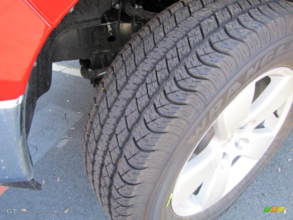 2011 Ram 1500 Big Horn Quad Cab - Flame Red / Dark Slate Gray/Medium Graystone photo #13